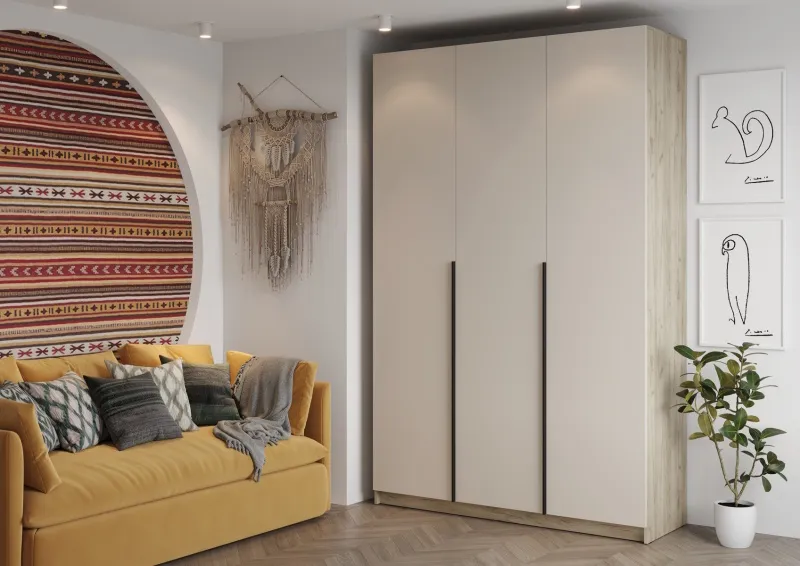 Шкаф 3-створчатый Бохо